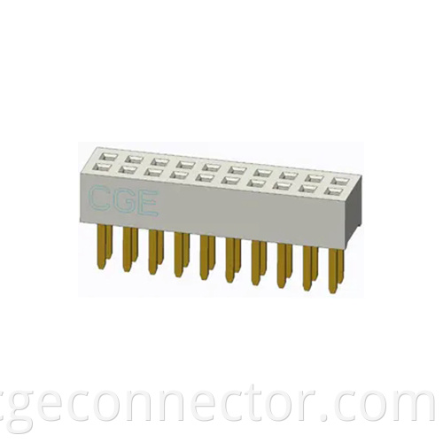 Double Row DIP Vertical type Female Header Connector